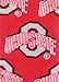 donegal bay Ohio State Buckeyes Men's Block O Dress Socks, Scarlet, One Size, NCAA Officially Licensed - DB Fan Gear