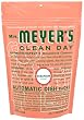 Mrs. Meyer's Clean Day Auto Dishwashing Packs, Geranium (Pack of 6)