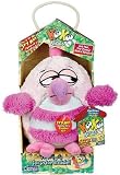 bird-KooKoo Birds 6 Inch Plush Hot Pink, Fire Plumed Bird of Paradise