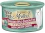 Fancy Feast Gourmet Cat Food, Shredded Wild Salmon Fare in Broth with Garden Greens, 3-Ounce Cans (Pack of 24)