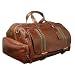 Maxwell Scott - Sac de luxe en cuir marron clair pour homme (DinoM)