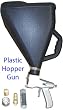 Plastic Air Texture Drywall Paint Sprayer Hopper Gun