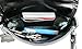Genuine Leather Biker's Clip on Pouch -Carry on Belt or on Shoulder w/Detachable Strap - Black