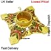 Premier Cast Iron Gold Decorated Tree Stand