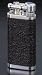 Corona Classico Silver Plate With Sandblasted Briar Wood Cigarette Lighter