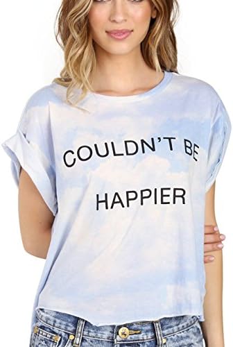 WILDFOX Couldn't Be Happier Jagged Edge Tee Multi