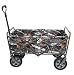 Mac Sports Collapsible Folding Outdoor Utility Wagon, Camo