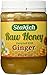 Stakich Ginger Enriched Raw Honey - Pure, Unprocessed (40 Ounce)