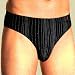 Herrenslip aus Modal - Männerslip Mikrofaser von Nestos, black, Gr. 7 / XL
