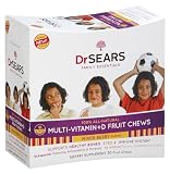 Dr. Sears Family Approved – Multivitamin + D Mixed Berry Fruit Chews 30ct, 30 chews