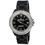 Peugeot Women's PS4830BK Swiss Ceramic Swarovski Crystal Black Dial Watch