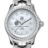 TAG HEUER watch:TCU TAG Heuer Watch - Women's Link with Diamond Bezel at M.LaHart