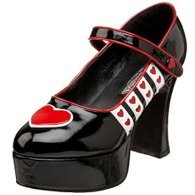 Balck White Red Women's Halloween