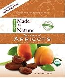 Made In Nature Organic Apricots, Dried, Unsulfured, 6 oz Bags, 6 ct (Quantity of 1)