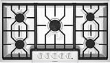Bosch 500 Series NGM5624UC 36 Gas Cooktop with 5 Sealed Burners, Continuous Grates and... by Bosch