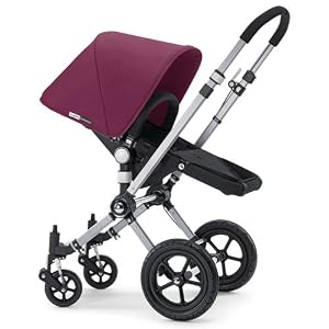 Bugaboo Cameleon Stroller w/ Grey Base - Deep Purple