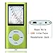 Tomameri Green Color Portable MP4 Player MP3 Player Video Player with Photo Viewer , E-Book Reader , Voice Recorder + 16 GB Micro SD Card