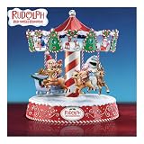 Rudolph's Magical Christmas Illuminated Musical Carousel by The Bradford Exchange