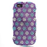 Premium Luxurious Designer Hard Diamond Crystal Snap-on Case for Motorola C ....