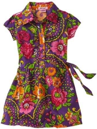 Pink Angel Girls 2-6X Floral Bubble Dress Pink Angel Girls 2-6X Floral Bubble Dress