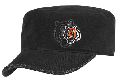 NFL Women's Second Season Hook Military Adjustable Hat - Y231W (Cincinnati Bengals, One Size Fits All)