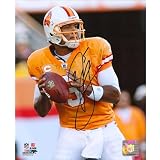 Josh Freeman Autographed Tampa Bay Buccaneers (Throwback) 8x10 Photo