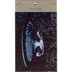 Star Trek: The Next Generation Postcards (Set of Four): Worf and Son, U.S.S. Enterprise, Holodeck, Ten Forward Lounge book cover
