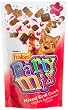 Friskies Party Mix, Mixed Grill Crunch Cat Treats, Chicken, Beef & Salmon Flavors, 2.1-Ounce Pouches (Pack of 10)
