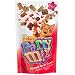 Friskies Party Mix, Mixed Grill Crunch Cat Treats, Chicken, Beef & Salmon Flavors, 2.1-Ounce Pouches (Pack of 10)