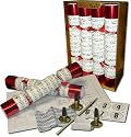 Deluxe Christmas Crackers (Box of 8): Concerto - Gold