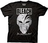 Bleach Your Powers Will Be Mine Adult Tee Shirt XL, black