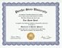 Psychic Powers Degree: Custom Gag Diploma Doctorate Certificate (Funny Customized Joke Gift - Novelty Item)