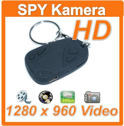 HD Spy Cam Anhänger Spion Kamera **1280 x 960*** Videoauflösung eingebaute Kamera Fotoaufnahme, Videoaufnahme + Tonaufnhame Spion