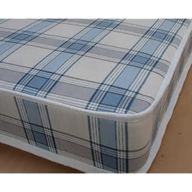 3FT SINGLE BUDGET ECONOMY MATTRESS CHEAPEST ON SITE - EXCELLENT VALUE EXCLUSIVE AND MANUFACTURED BY ATLANTIC BEDS - MADE TO UK FIRE REGULATIONS