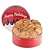 Thin & Crispy Chocolate Chip Cookies Happy Holiday Gift Tin