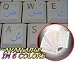 FARSI (PERSIAN) KEYBOARD STICKERS WITH BLUE LETTERING ON TRANSPARENT BACKGROUND
