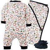 Chicago Bears Newborn Three-Piece Sleep Set