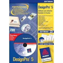 Avery Zweckform, adp5000, Design und Printsoftware Professional, Vollversion,