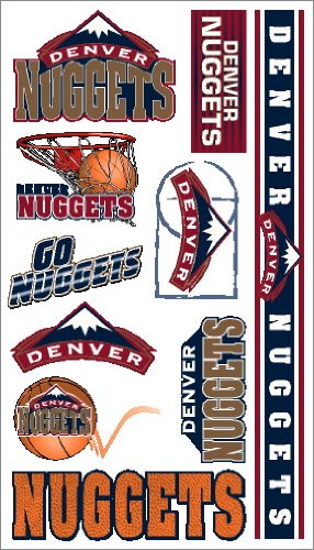 NBA Temporary Denver Nuggets Tattoo