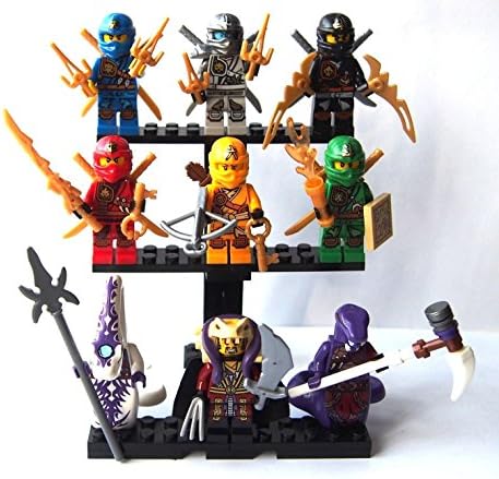 9+6pcs Ninjago Master Chen