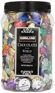 Kirkland Signature Chocolates Of The World Chocolate Holiday Assortment, 4 Pound , KIRK-w3se