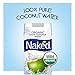 Naked 100% Organic Pure Coconut Water, 11.2-ounce (Pack of 12)