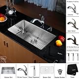 30 Undermount Single Bowl Satin Nickel