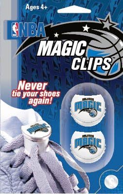 NBA Orlando Magic White Lace Clips