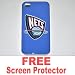 New Jersey Nets Iphone 4g Case Hard Case Cover for Apple Iphone4 4g - Ec00128o + Free Screen Protector