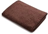 Danica Studio Aegean Bath Sheet, 36 by 66-Inch, Chocolate