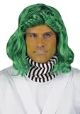 Green Candy Factory Worker Wig Adult (One Size)