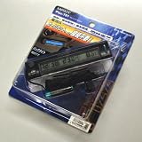 車内外用温度計/デジタル時計 アウトインサーモクロック Fizz-731