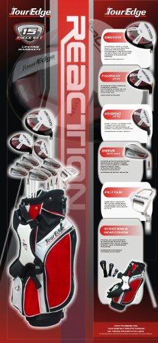 Tour Edge Golf Reaction Bag Headcovers)