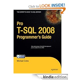 Pro T-SQL 2008 Programmer&rsquo;s Guide
